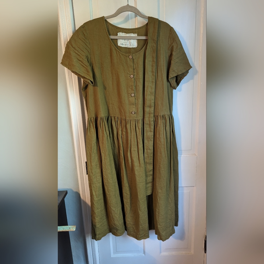 not PERFECT LINEN mama dress, XL